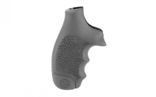 Hogue Monogrip, S&W J Frame Round Butt, Finger Grooves, Rubber, Black 60000