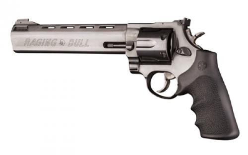Hogue HandAll, OverMolded Rubber Grip, Black, Fits Taurus Raging Bull 68000