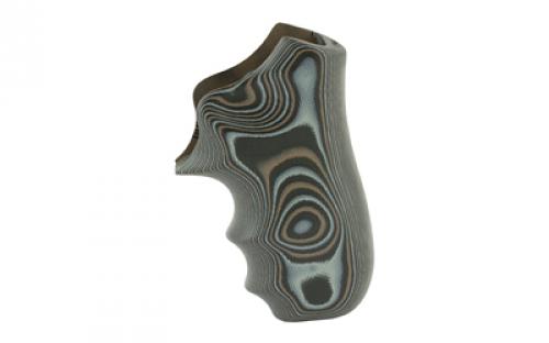 Hogue Pistol Grip, Fits Ruger LCR, G-Mascus Black/Gray 78167