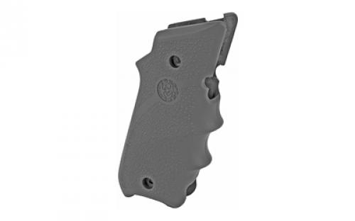 Hogue Rubber Grip with Finger Grooves, Fits Ruger Mark IV, Black 79000