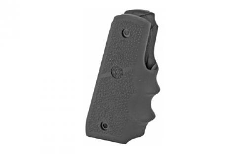 Hogue Rubber Grip with Finger Grooves, Fits Ruger 22/45 MKIV, Black 79080