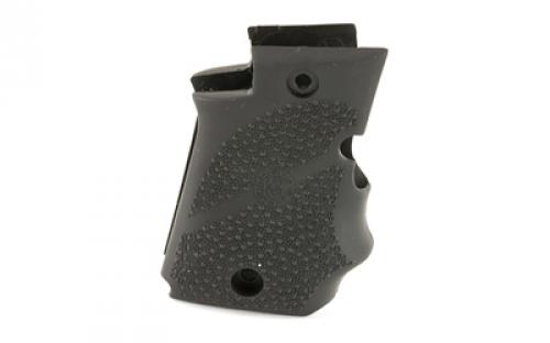 Hogue Rubber Grip, Sig P938, Ambi Safety, Finger Grooves, Black 98080