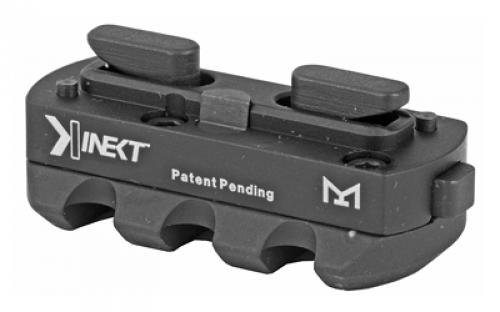 Kinetic Development Group, LLC Kinect Rail, Fits M-LOK, 3 Slot Picatinny Rail (Single M-LOK), Black KIN5-100