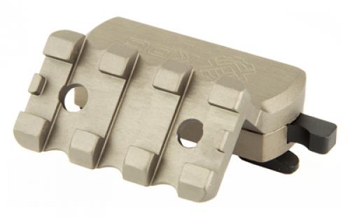 Kinetic Development Group, LLC Kinect M-LOK Mount, SureFire Scout Light, Brown KIN5-135-BRN