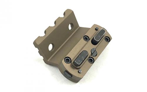 Kinetic Development Group, LLC Kinect M-LOK Mount, SureFire Scout Light, Brown KIN5-135-BRN