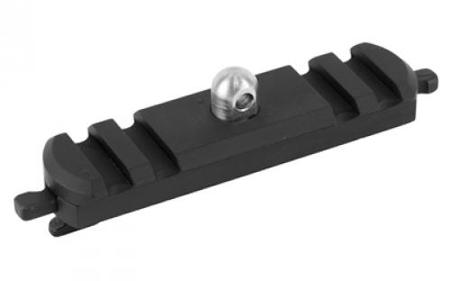 Kinetic Development Group, LLC Kinect M-LOK Harris Bipod Adapter, 7-Slot, Black KIN5-220