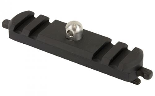 Kinetic Development Group, LLC Kinect M-LOK Harris Bipod Adapter, 7-Slot, Black KIN5-220