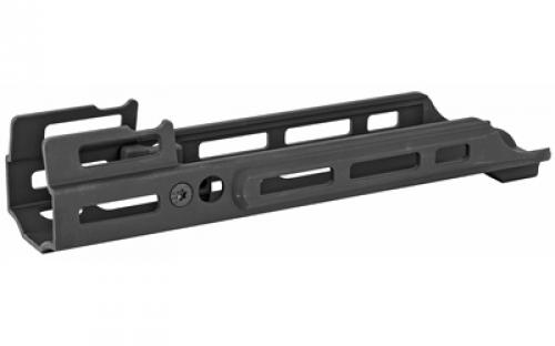Kinetic Development Group, LLC SCAR MREX M-Lok MKII Handguard, 2.2, Fits SCAR 16s/17s, Includes 2 M-Lok Pic Rail Sections, Black MRX5-MK2-040
