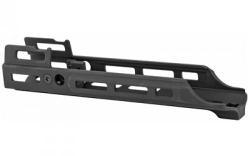 Kinetic Development Group, LLC SCAR MREX M-Lok MKII Handguard, 2.2", Fits SCAR 16s/17s, Includes 2 M-Lok Pic Rail Sections, Black MRX5-MK2-040