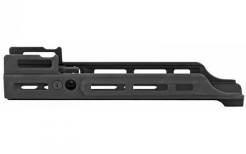 Kinetic Development Group, LLC SCAR MREX M-Lok MKII Handguard, 2.2", Fits SCAR 16s/17s, Includes 2 M-Lok Pic Rail Sections, Black MRX5-MK2-040