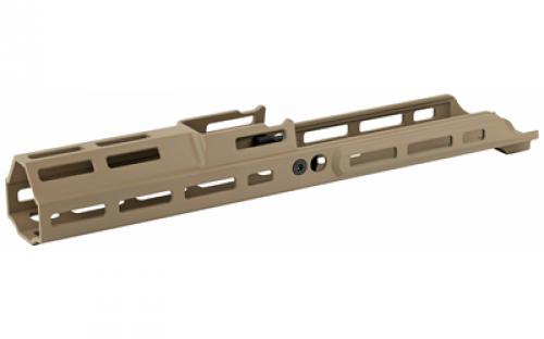 Kinetic Development Group, LLC SCAR MREX M-Lok MKII Handguard, 6.5, Fits SCAR 16s/17s, Includes 2 M-Lok Pic Rail Sections, Flat Dark Earth MRX5-MK2-120
