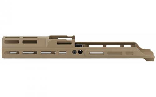 Kinetic Development Group, LLC SCAR MREX M-Lok MKII Handguard, 6.5", Fits SCAR 16s/17s, Includes 2 M-Lok Pic Rail Sections, Flat Dark Earth MRX5-MK2-120