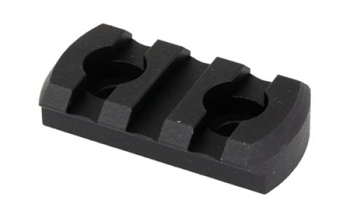 Kinetic Development Group, LLC M-LOK Picatinny Rail, 3 Slot, Anodized Finish, Black TAP5-101