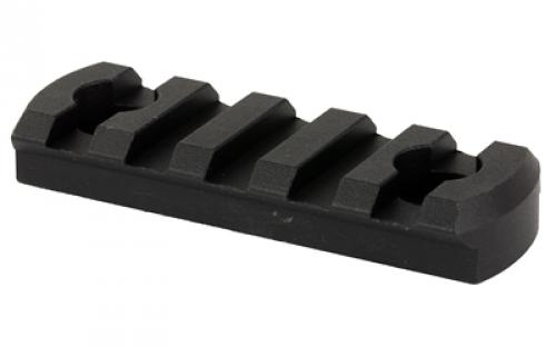 Kinetic Development Group, LLC M-LOK Picatinny Rail, 5 Slot, Anodized Finish, Black TAP5-102