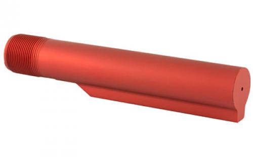 LBE Unlimited AR15 Milspec Recoil Buffer Tube, Red MBUF002-RED