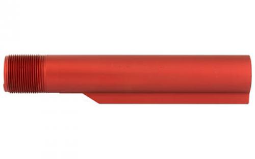 LBE Unlimited AR15 Milspec Recoil Buffer Tube, Red MBUF002-RED