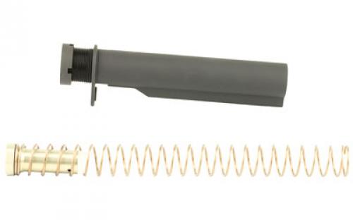 Luth-AR Mil-Spec Dia Carbine Buffer Tube Complete Assembly Fits AR-10 Rifles, with Buffer, Buffer Tube, & Spring, Black 308-M-BAP