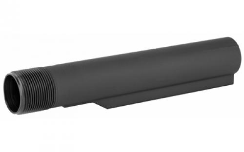 Luth-AR Mil-Spec Buffer Tube, Buffer Tube, Fits AR-15, Mil-Spec Dia, Black BS-15M
