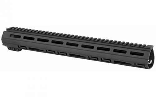 Luth-AR Palm Handguard, 15", M-LOK, Aluminum, Free Float, Barrel Nut Included, Fits AR-15 Rifles, Black HG-V-15M