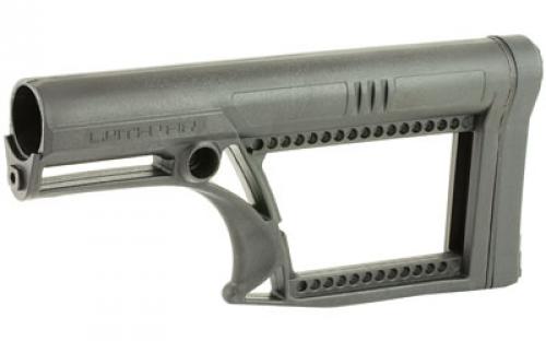 Luth-AR MBA-2 Skullaton Fixed Stock, Fits AR-15 & AR-10 Rifle Length A2 Buffer Tube, Black MBA-2