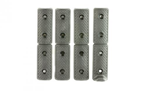 LWRC Rail Panels, Picatinny, Pack of 3, Fits IC/REPR/SIX8, Black 200-0103A01