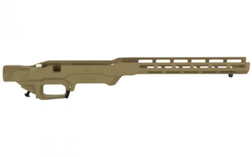 MDT LSS-XL Generation 2, Rifle Chassis, Cerakote Finish, Flat Dark Earth, Remington 700 Short Action, Carbine Stock Interface 103098-FDE