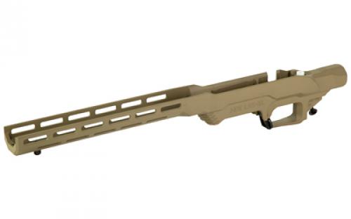 MDT LSS-XL Generation 2, Rifle Chassis, Cerakote Finish, Flat Dark Earth, Remington 700 Short Action, Carbine Stock Interface 103098-FDE