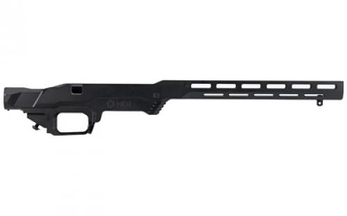 MDT LSS-XL Generation 2, Rifle Chassis, Cerakote Finish, Black, Fits Remington 700 Short Action, Fixed Stock Interface 103224-BLK