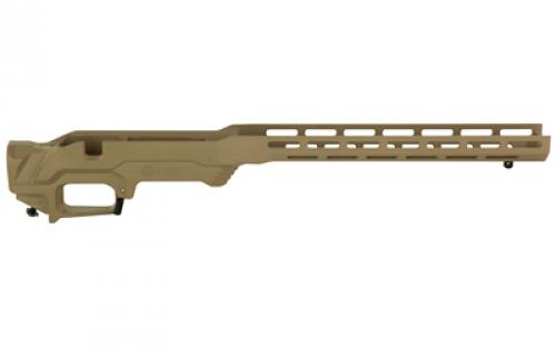 MDT LSS-XL Generation 2, Rifle Chassis, Cerakote Finish, Flat Dark Earth, Fits Remington 700 Short Action, Fixed Stock Interface 103224-FDE