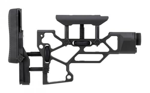 MDT SRS Short, Skeleton, Stock Kit, Matte Finish, Black, Fits MDT Fixed Stock Interface 103440-BLK