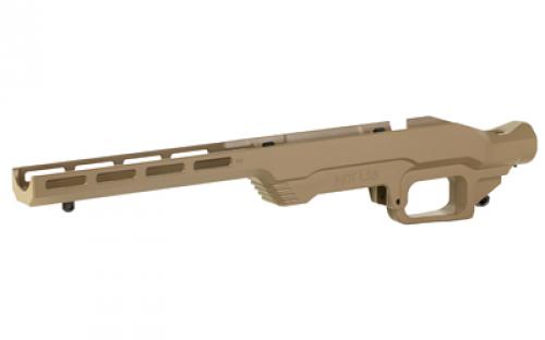 MDT LSS, Generation 2, Rifle Chassis, Cerakote Finish, Flat Dark Earth, Fits Ruger American Short Action 104168-FDE