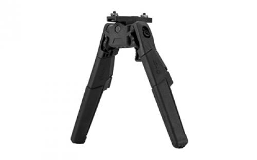 MDT ORYX Bipod, Height Adjustable, Durable Premium Polymer Construction, Rubber Feet, M-LOK Attachment Interface, Matte Finish, Black 106740-BLK