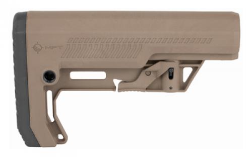 Mission First Tactical Battlelink Extreme Duty Minimalist Stock Mil-Spec Tube Size, Collapsible, Scorched Dark Earth BMSMIL-EXD-SDE