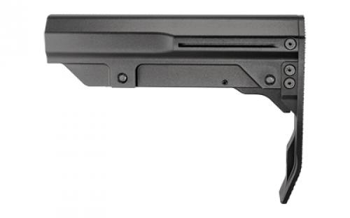 Mission First Tactical Stock, Black, Aluminum BMSMIL-MTL-BL