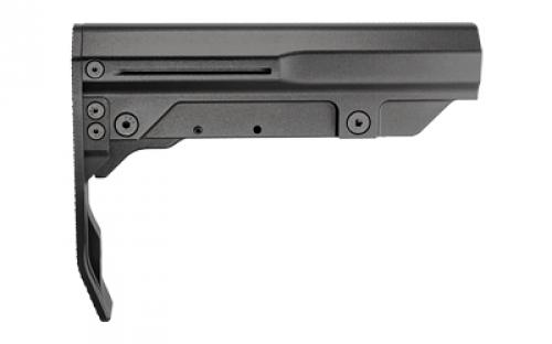 Mission First Tactical Stock, Black, Aluminum BMSMIL-MTL-BL