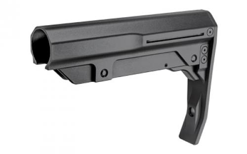 Mission First Tactical Stock, Black, Aluminum BMSMIL-MTL-BL