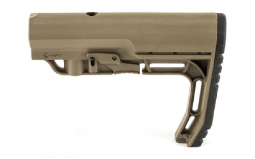 Mission First Tactical Battlelink Minimalist Mil-Spec Stock Polymer Scorched Dark Earth Finish BMSMILSDE
