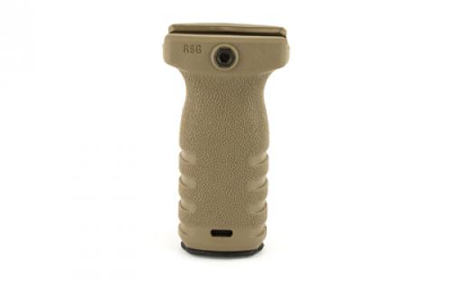 Mission First Tactical React Short Picatinny Mounted Vertical Pistol Grip, Scorched Dark Earth RSG-SDE