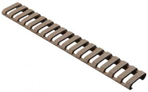Magpul Industries Ladder Rail Panel, Fits Carbine Length Picatinny Rail, 18 Slots, Polymer Construction, Flat Dark Earth MAG013-FDE