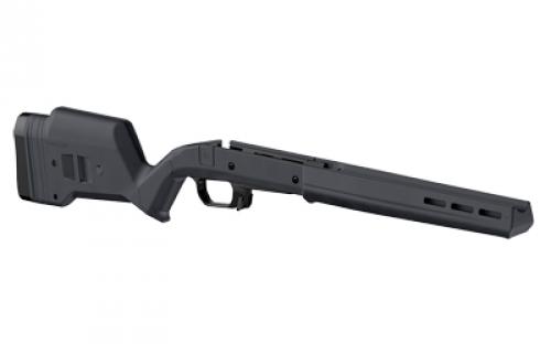 Magpul Industries Hunter 110 Stock, Gray, Left Hand, Fits Savage 110 Short Action (Does Not Fit Axis Rifles), Includes Bolt Action Magazine Well and 5Rd 7.62 PMAG MAG1069-GRY-LT