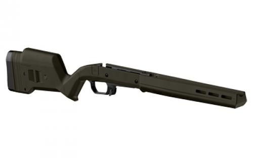 Magpul Industries Hunter 110 Stock, OD Green, Left Hand, Fits Savage 110 Short Action (Does Not Fit Axis Rifles), Includes Bolt Action Magazine Well and 5Rd 7.62 PMAG MAG1069-ODG-LT
