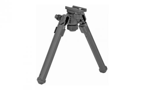 Magpul Industries Adjustable Bipod, w/ Sling Stud Quick Detach Mount, Black MAG1075-BLK