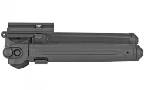 Magpul Industries Adjustable Bipod, w/ Sling Stud Quick Detach Mount, Black MAG1075-BLK