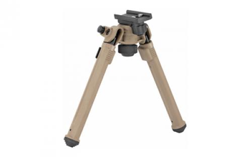 Magpul Industries Adjustable Bipod, w/ Quick Detach Mount, Sling Stud, Flat Dark Earth MAG1075-FDE
