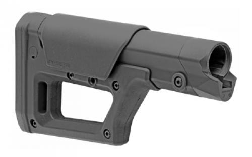 Magpul Industries PRS Lite Stock, Adjustable LOP (13.85-15.25" in .14" Increments), Adjustable Comb Height (Adjusts From Flush to +.8" in .1" Increments), Compatible With Carbine/SR25/A5 Receiver Extension Tubes, Black MAG1159-BLK