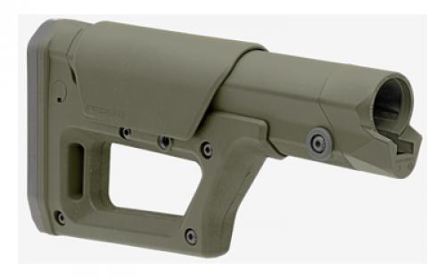 Magpul Industries PRS Lite Stock, Adjustable LOP (13.85-15.25 in .14 Increments), Adjustable Comb Height (Adjusts From Flush to +.8 in .1 Increments), Compatible With Carbine/SR25/A5 Receiver Extension Tubes, OD Green MAG1159-ODG