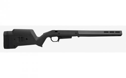 Magpul Industries Hunter American Stock, Fits Ruger American Short Action, Includes STANAG Magazine Well, Matte Finish, Black MAG1207-BLK