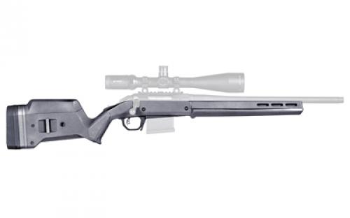Magpul Industries Hunter American Stock, Fits Ruger American Short Action, Includes STANAG Magazine Well, Matte Finish, Gray MAG1207-GRY