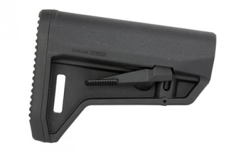 Magpul Industries MOE SL-M Carbine Stock, Fits Mil-Spec Buffer Tubes, Matte Finish, Black MAG1242-BLK
