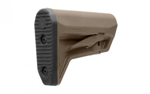 Magpul Industries MOE SL-M Carbine Stock, Fits Mil-Spec Buffer Tubes, Matte Finish, Flat Dark Earth MAG1242-FDE
